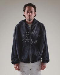 BIRDMAN OF SILVER LAKE ZIP HOODED SWEATSHIRT