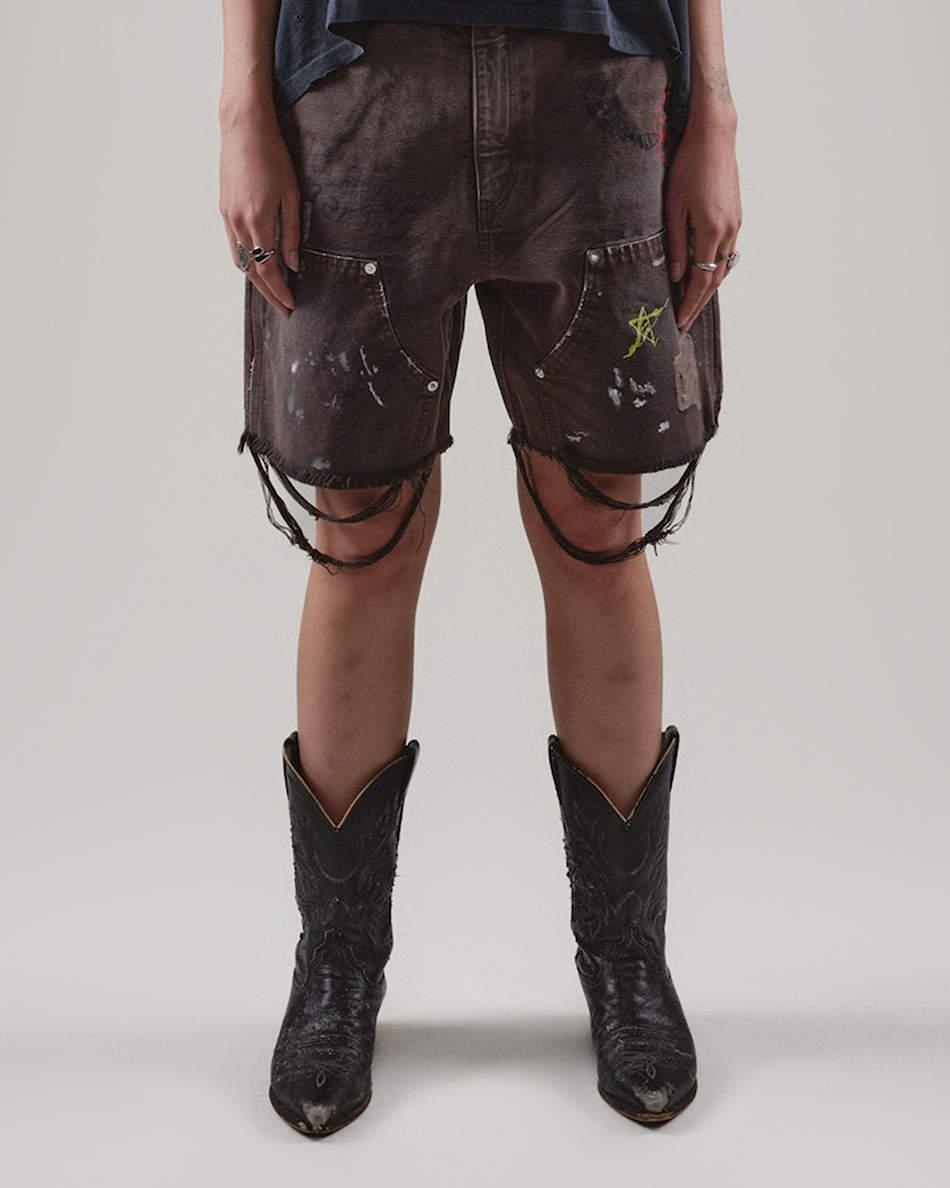 THIS GUY'S DOUBLE KNEE SHORTS