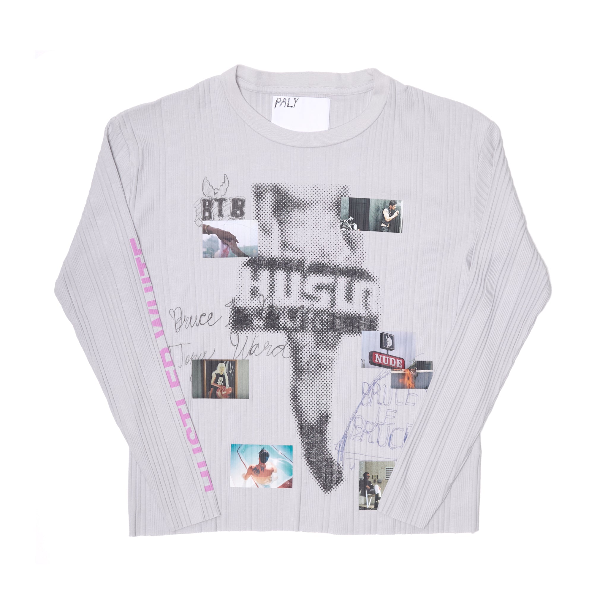 HUSTLR RIB L S TEE