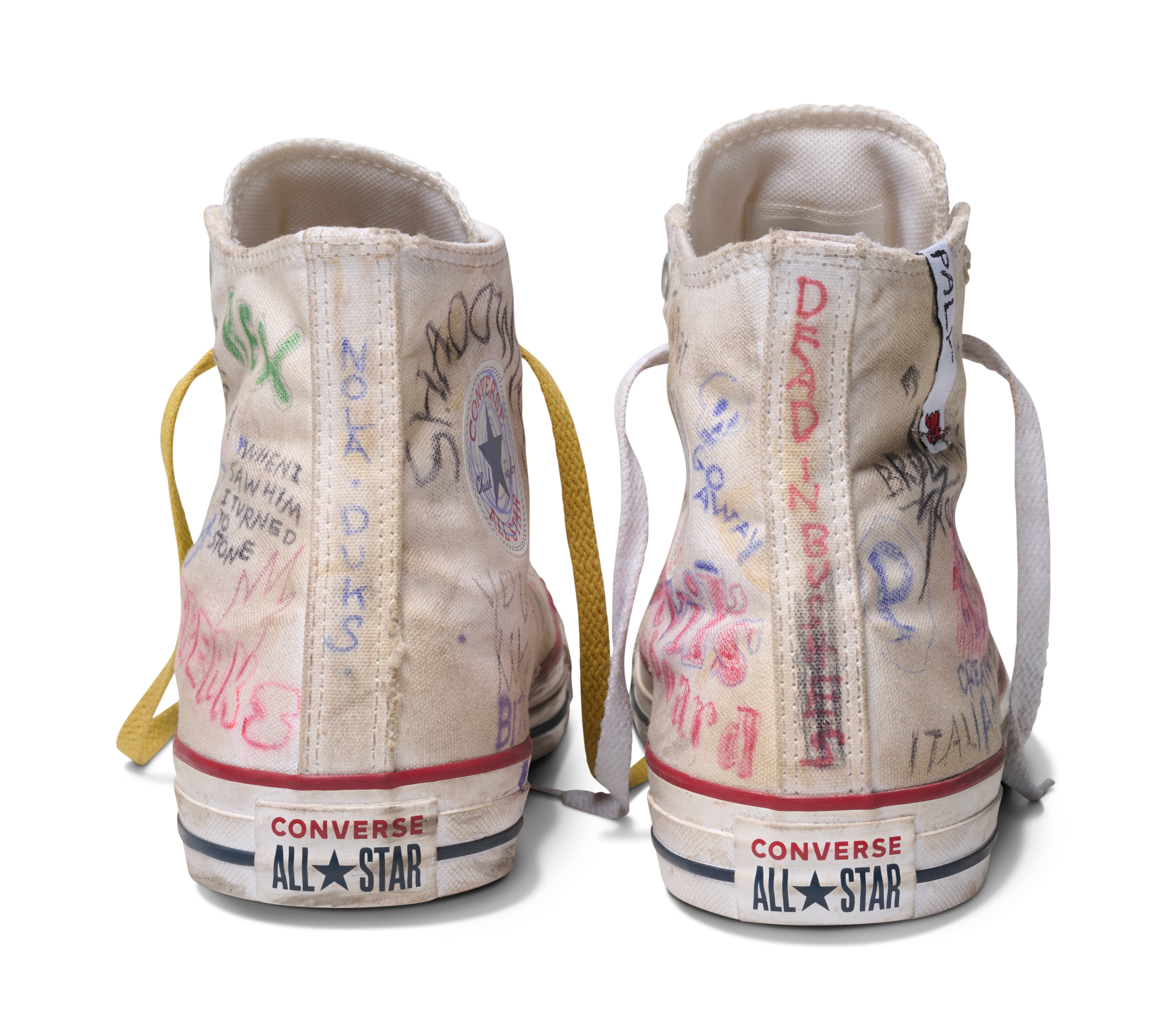 EDITIONED HAND DRAWN CONVERSE Paly Hollywood