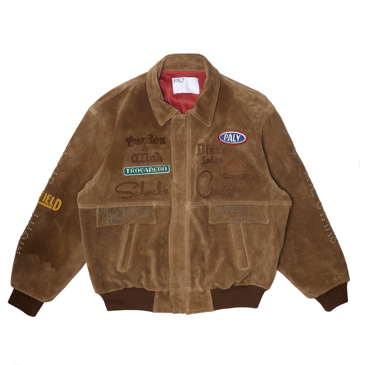 SUNSET BLVD. SPONSORED SUEDE JACKET